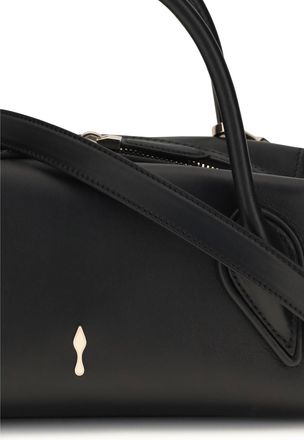 Christian Louboutin Womens Leather Handbag Venus Black Calf Handbags Hand Bags
