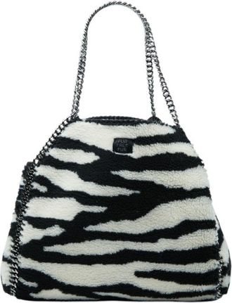 Stella McCartney Stella Mccartney Black White Shoulder Bag Tote Bag (Pre-Owned)
