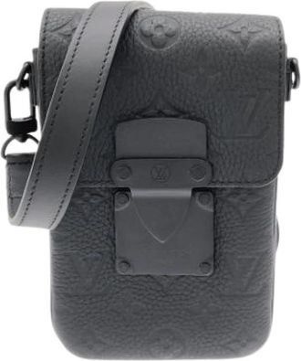 Louis Vuitton Pre-owned Vintage Schoudertas - Dames - Vintage Schoudertas - Zwart - ONE Size - Leer - Vintage