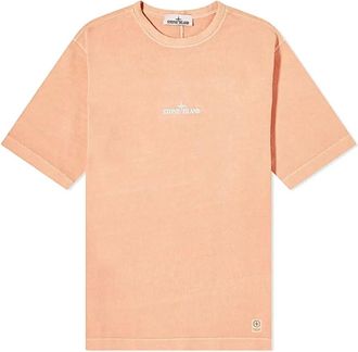 Stone Island T-Shirt - Heren - T-shirts - Roze - S - Tops
