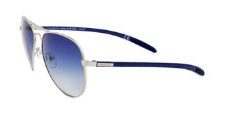 Polar CARBON FIBER 01 Polarized 14 Mens Sunglasses Silver Size 60