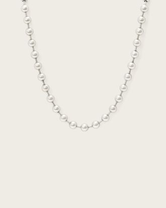 AllSaints Brass Ebby Chunky Necklace, Size: One Size