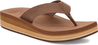 Sanuk Highland Flip Flop in Brown 2 at Nordstrom, Size 11