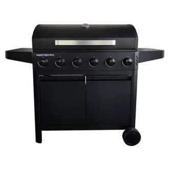 Happy Garden Barbacoa De Gas Izalco 6 Quemadores 15kw