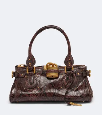 Chlo&eacute; Chlo&eacute; Paddington Small leather shoulder bag