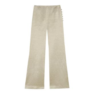 Cortana Wide Trousers, female, Beige, S, Flared Trousers