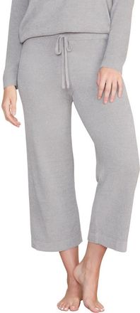 Barefoot Dreams Cozychic Ultra Lite Culotte Lounge Pants in Dove Gray at Nordstrom, Size X-Large