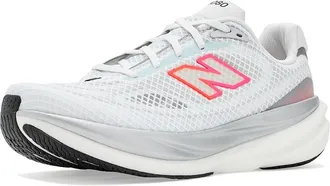 New Balance Fresh Foam X 1080 V15 Mens Shoes NB White/Pink Heat : 11.5 D - Medium, Textile