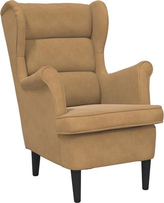 vidaXL Vidaxl - Sill&oacute;n De Terciopelo Marr&oacute;n