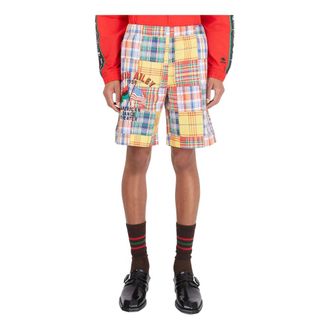 Champion Check Bermuda Shorts - Heren - Korte broeken - Veelkleurig - Maat: S Katoen