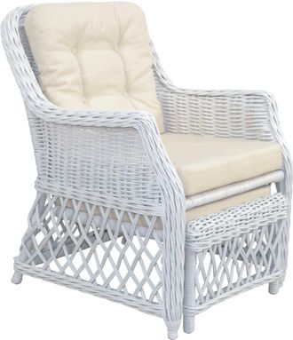 HOME AFFAIRE Rattanstuhl () Handarbeit, Masse (B/T/H): (67/75/91)