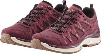 Lowa Wanderschuh LOWA INNOX EVO II GTX WS, Damen, Gr. 40, merlot, dune, Synthetik, Textil, Schuhe Wanderschuh, wasserdicht, winddicht,atmungsaktiv dank GOR
