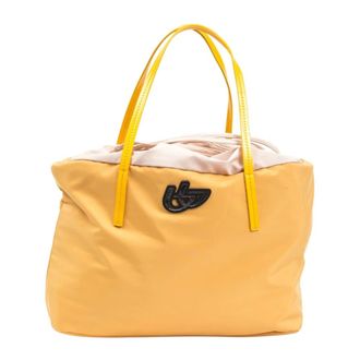 Byblos Shoppingtas - Dames - Tassen - Geel - Maat: ONE Size Leer