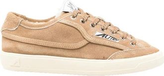 Autry Windscape Lage Sneakers - Dames - Sneakers - Bruin - 41 EU - Katoen - Schoenen