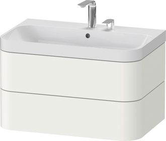 Duravit Set C-bonded Duravit Happy D.2 Plus Suspendido, 775x490mm, 2