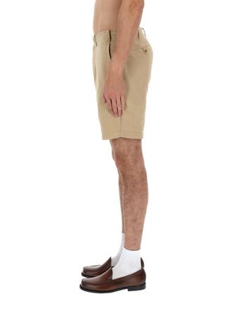 Polo Ralph Lauren Linen-Cotton Blend Bermudas - Beige