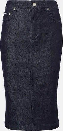 Dolce & Gabbana Gonna midi di jeans
