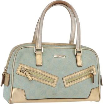 Gucci Pre-owned Handbags, female, Green, Size: ONE SIZE Pre-owned Handbag