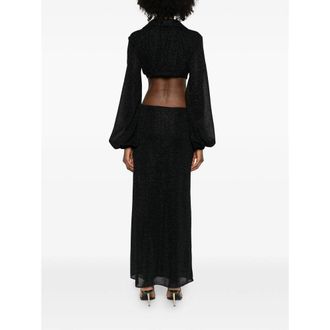 Os&eacute;ree Lumiere Dress - Black