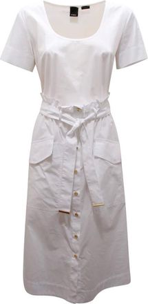Pinko Pinko, Dames, Jurken, Wit, Maat: XS