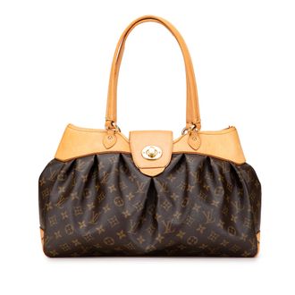 Louis Vuitton Pre-owned Womens Monogram Boetie Mm - Brown Textile - One Size