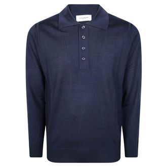 Paolo Pecora Maglia Cardigan - - Tops - Uomo - Blu - L
