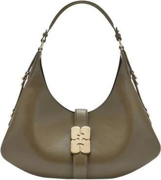 Ganni Mujer, Bolsos, Verde, Talla: ONE Size