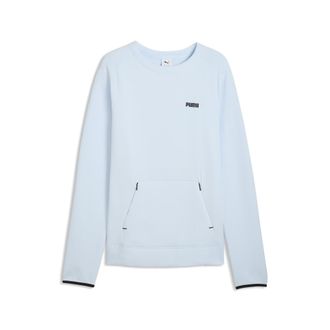 Puma Felpa girocollo Spacer da uomo, Abbigliamento, Blu, M