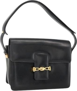 Celine Pre-owned Shoulder Bags, female, Black, Size: ONE SIZE Pre-owned Vintage Shoulder Bag