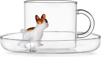 Ichendorf Dogs Tea Cup Saucer French Bulldog