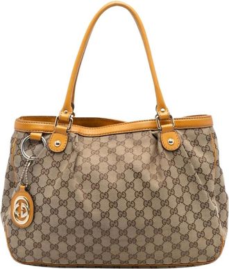 Gucci Pre-owned Tote Bags, female, Brown, Size: ONE SIZE Pre-owned Classic Tote Bag
