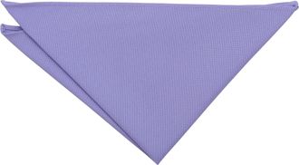 DQT Plain Matte Wedding Formal Pocket Square for Men - Lilac