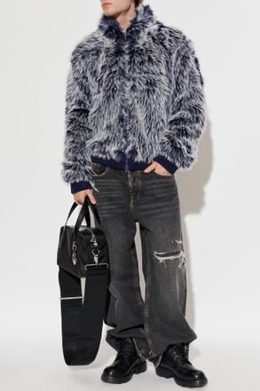 Diesel Jacket W-VICTOR, Mens, Navy Blue