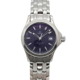 Omega Pre-owned Vintage Polshorloge - Dames - Vintage Horloges - Blauw - ONE Size - Vintage