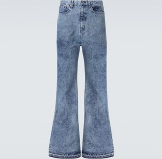 Junya Watanabe High-rise flared jeans