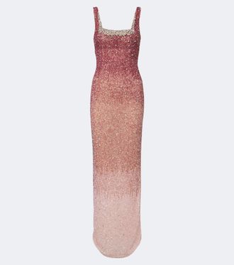 Rachel Gilbert Kaity embellished gown
