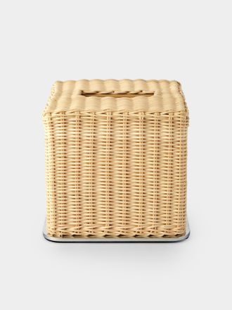Giobagnara Amiens Rattan Tissue Box