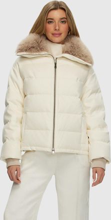 Gorski LORO PIANA CASHMERE DOWN JACKET WITH SELECT CASHMERE GOAT COLLAR