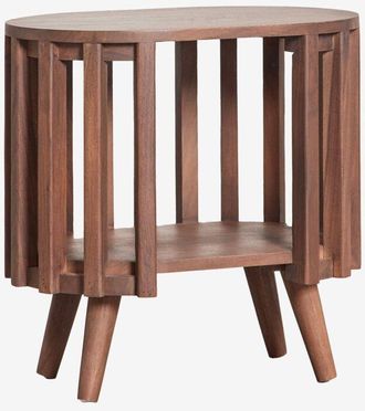 Sklum Comodino 50x35 cm in legno di acacia Dragor Sklum