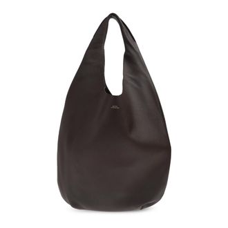 A.P.C. A.p.c., Dames, Tassen, Bruin, Maat: ONE Size Leer