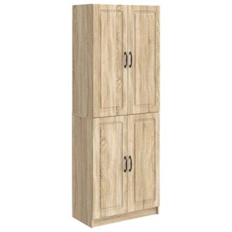 vidaXL Juego De Armarios 2 Uds. Roble Sonoma Madera De Ingenier&iacute;a Vidaxl
