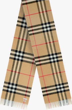 Burberry Giant Check cashmere scarf - BURBERRY - gender_Man