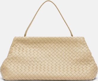 Bottega Veneta Borsa a spalla 1998 in pelle Intrecciato