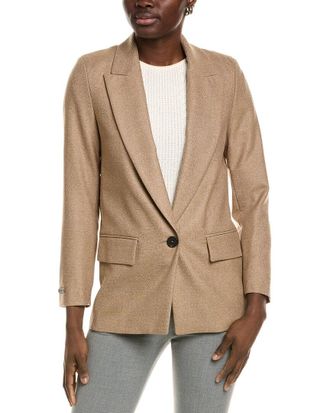 PESERICO Wool-Blend Blazer
