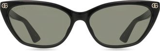 Gucci GG1815S 001 Womens Sunglasses Black Size 58 - Free RX Lenses - Free RX Lenses