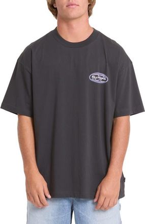 Billabong Bad Dog Graphic Tee in Washed Black at Nordstrom, Size X-Large