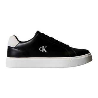 Calvin Klein Jeans Sneakers, male, Black, Size: 10 US sneaker Pelle