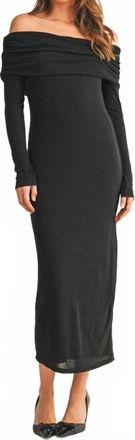Mustard Seed Lets Go Dress In Black
