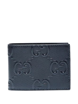 Gucci GG-embossing wallet - Black