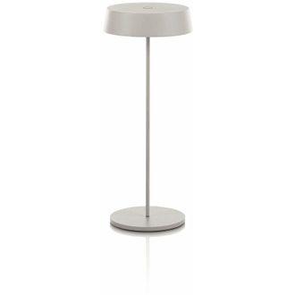 TFT Home Furniture Lampada da tavolo ricaricabile BISTROT bianco